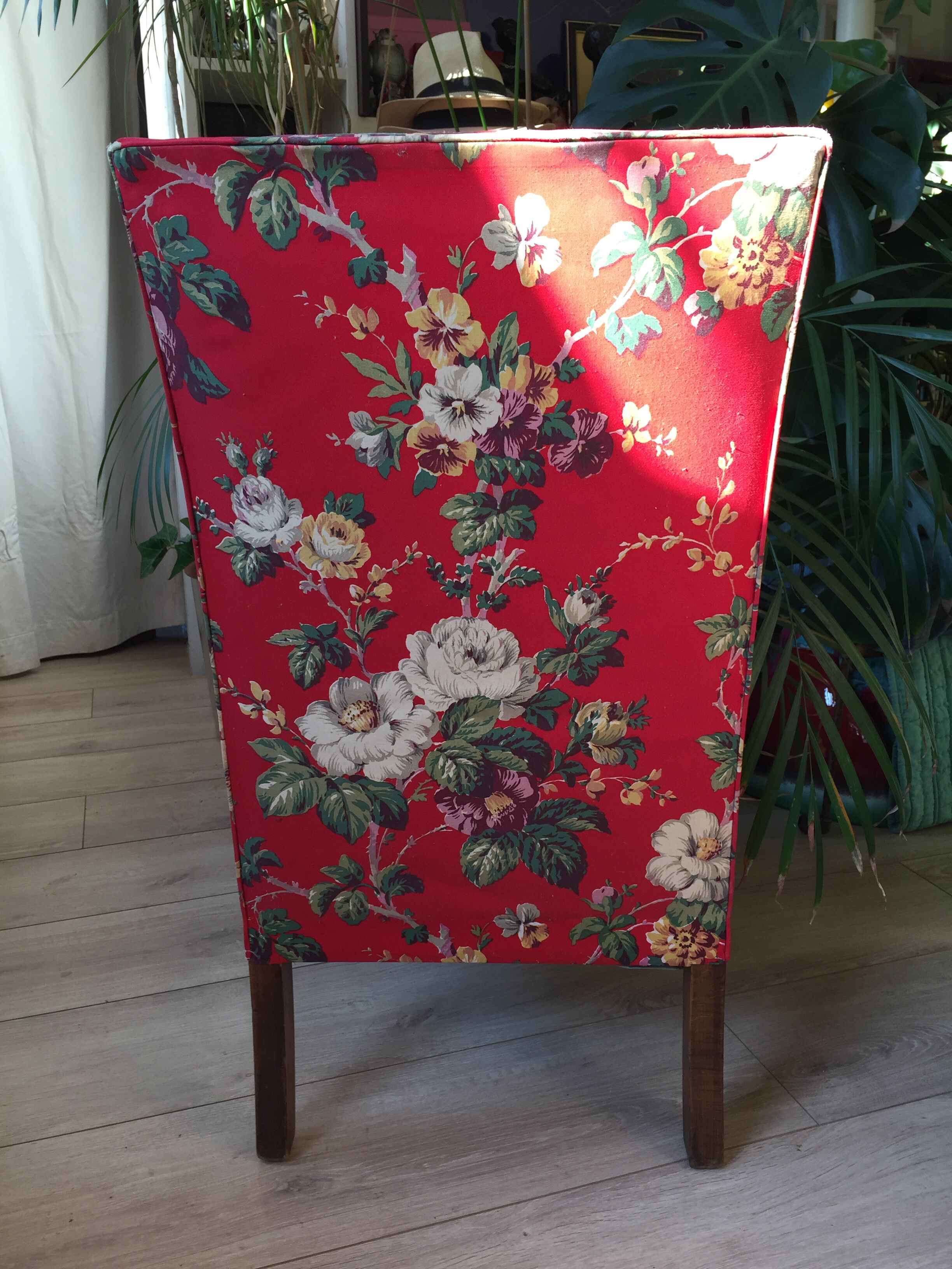 60's flower-flowered heater