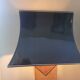 Vintage straw marquetry lamp