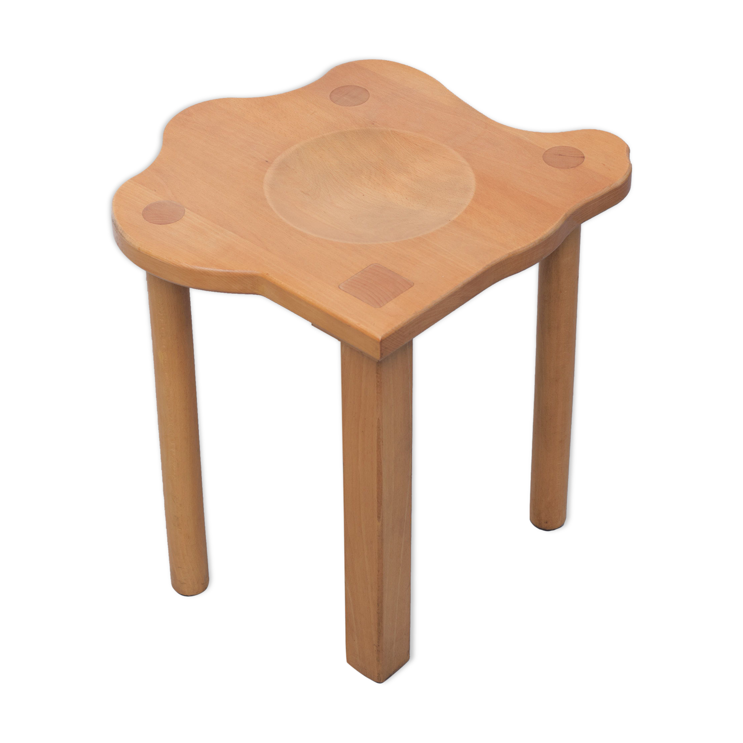 Era Herbstb Solid Pine Wood Stool