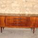 Vintage scandinavian sideboard in teak