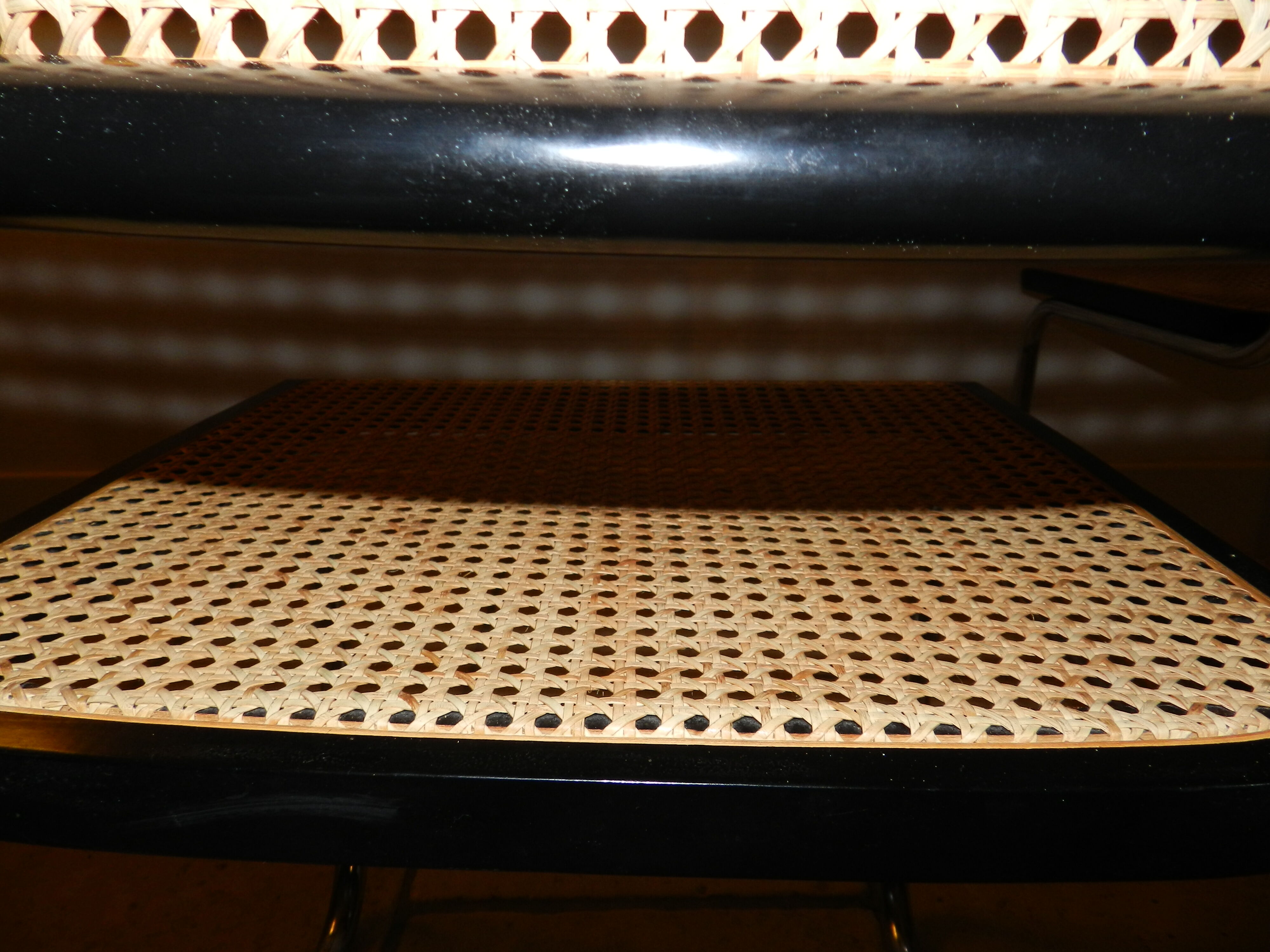 4 chairs by Marcel Breuer model Cesca