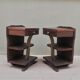 Pair of Art Deco bedside tables 1930s