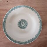 6 old Creil Montereau soup plates