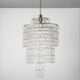 Angelo Mangiarotti Murano glass ceiling light model Giogali