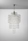 Angelo Mangiarotti Murano glass ceiling light model Giogali