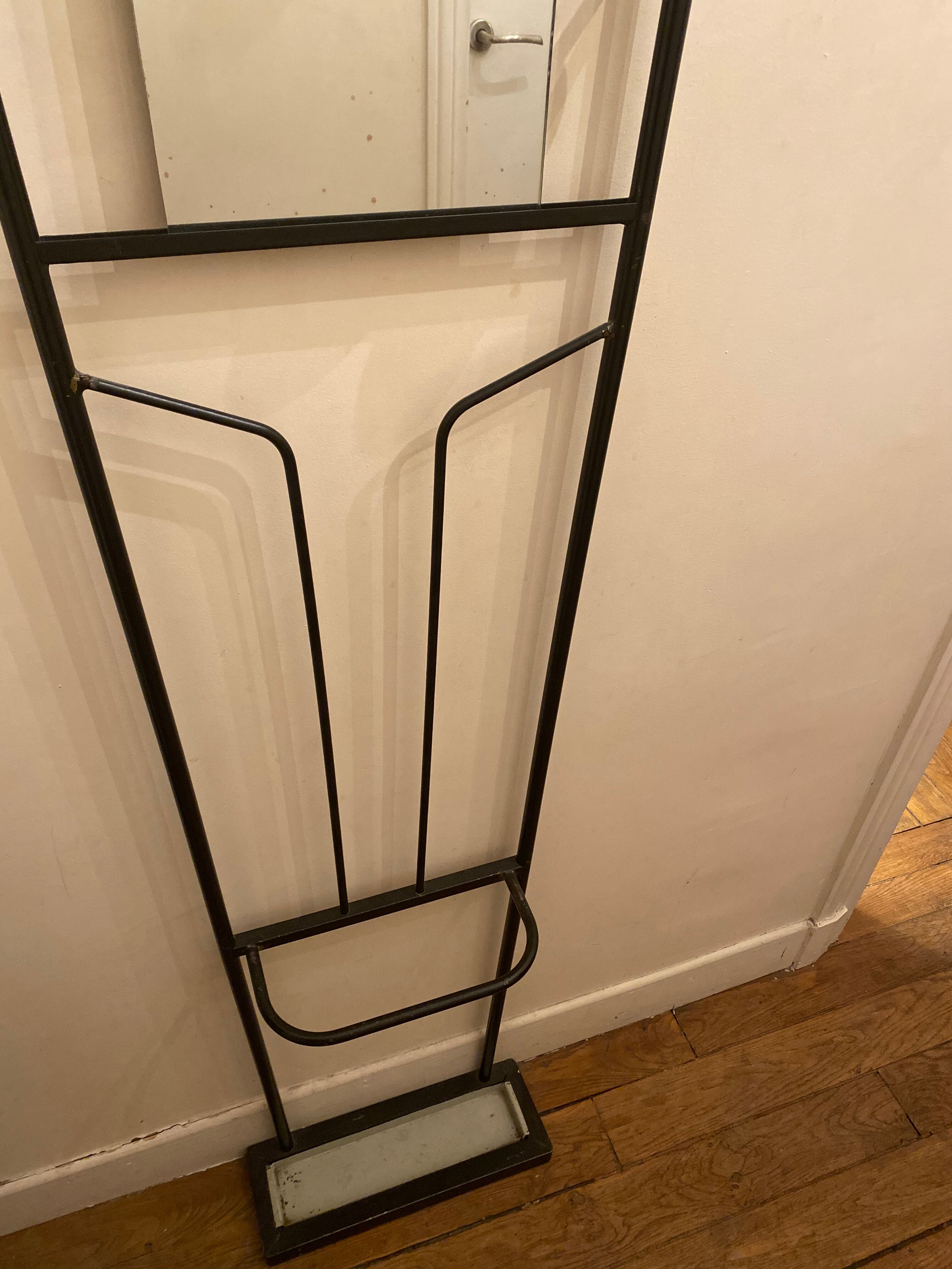 Vestiaire porte-manteau années 50
