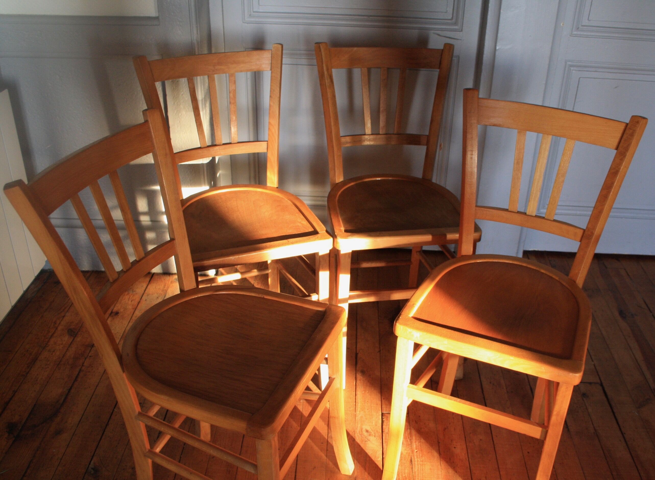 Set of 4 bistro chairs