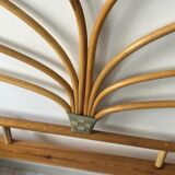 Bamboo and rattan headboard