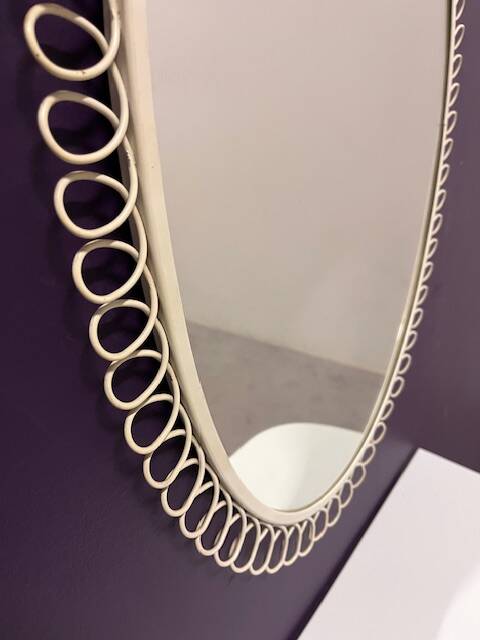 Console table with mirror from the 1960s