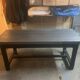 Restored solid oak farmhouse table