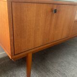 Console, Scandinavian teak sideboard, 1960s