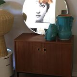 Vintage furniture in teak veneer