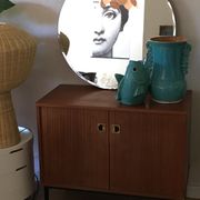 Meuble vintage en placage teck