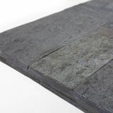 Rare brutalist Brazilian stone coffee table by Pia Manu, ca. 1960