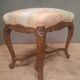 Pouf de style Louis XV  rocaille