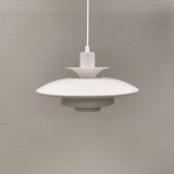 Classic Danish hanging lamp with multiple layers of shades by Lyskaer 1980s