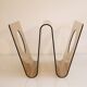 Vintage plexiglass plexiglass magazine holder bobois 1970