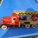 Old wooden fire truck