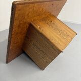 Table basse bois marqueterie design scandinave rolf middel et lindum