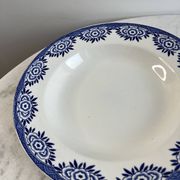 Set of 3 deep plates Sarreguemines Capri Casino