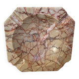 Veined marble ashtray tray