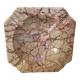 Veined marble ashtray tray