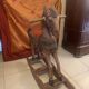 Exotic wood rocking horse