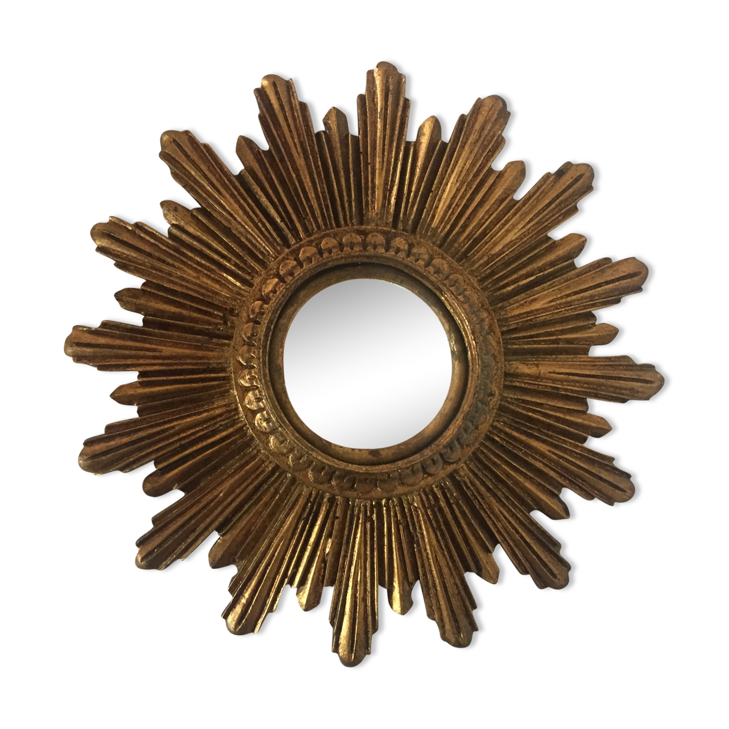 Miroir soleil oeil de sorcière 25x25cm