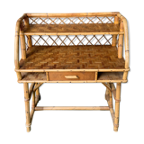 Rattan desk from the 60's