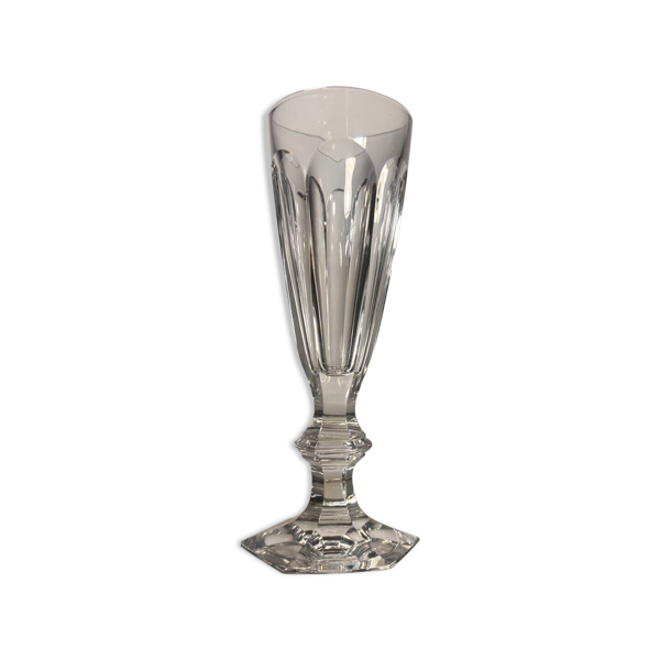 Flûte Baccarat Harcourt 1841 signée