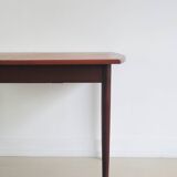 Folding teak dining table