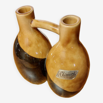 Vase double bicolore