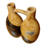 Vase double bicolore