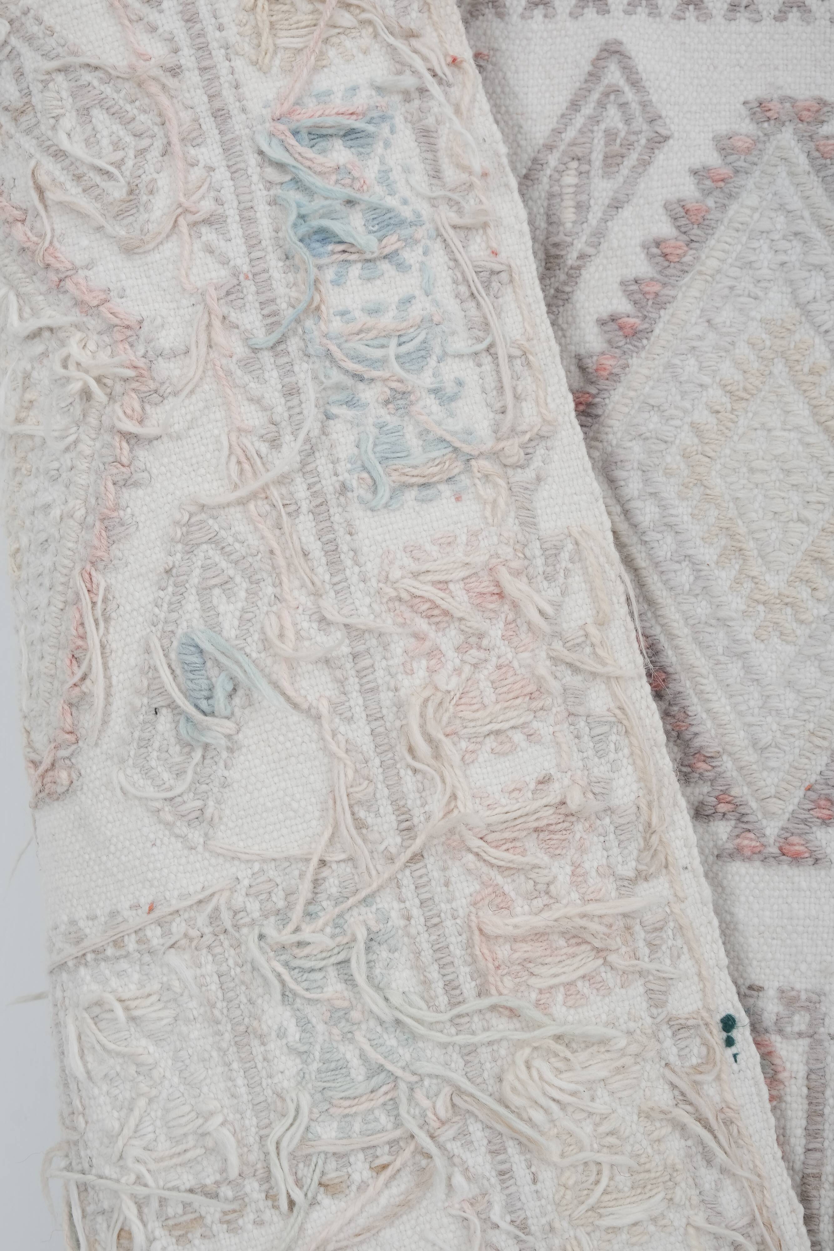 Vintage Turkish rug from Oushak, hand-woven 156x216 cm