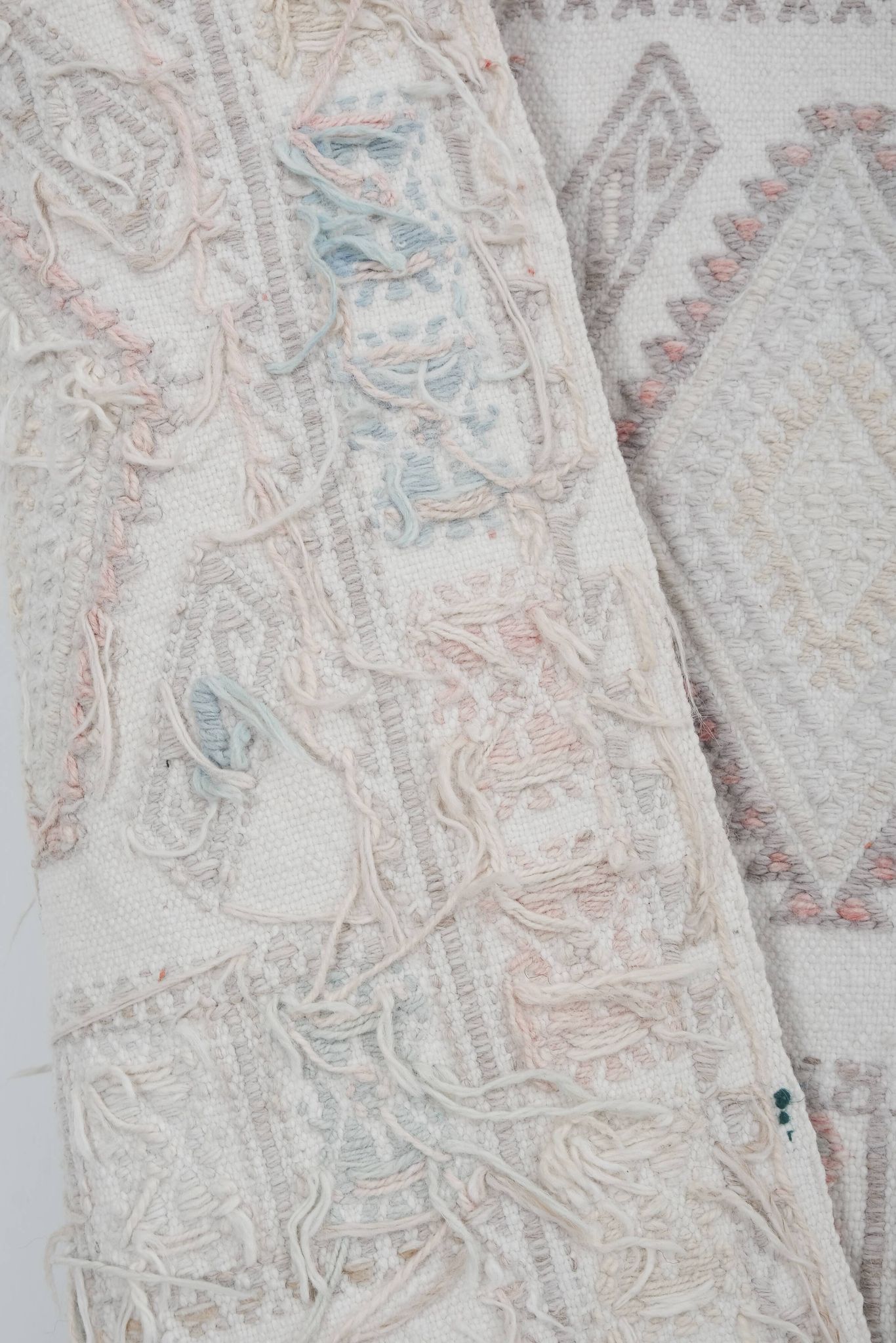 Vintage Turkish rug from Oushak, hand-woven 156x216 cm