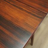 Table en palissandre, design danois, années 1970, production : Danemark