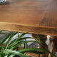 Table basse campagnarde western chêne vintage