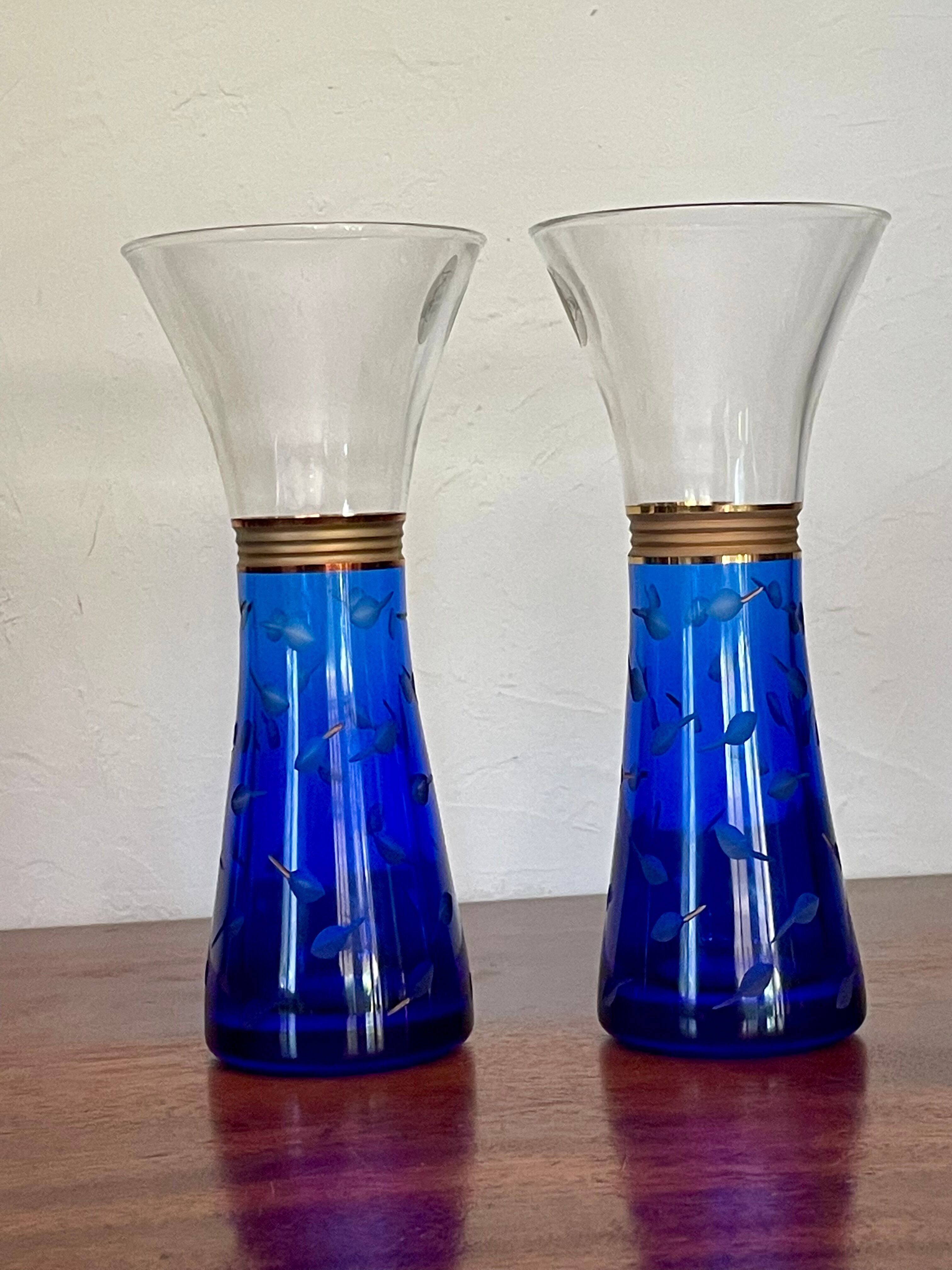Shisheido vase Cristal d'Arques circa 1990