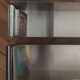 Wall storage space in stainless steel industrial steel designer