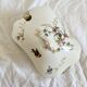 Antique Haviland Limoges porcelain sauce boat with lid, bird decor