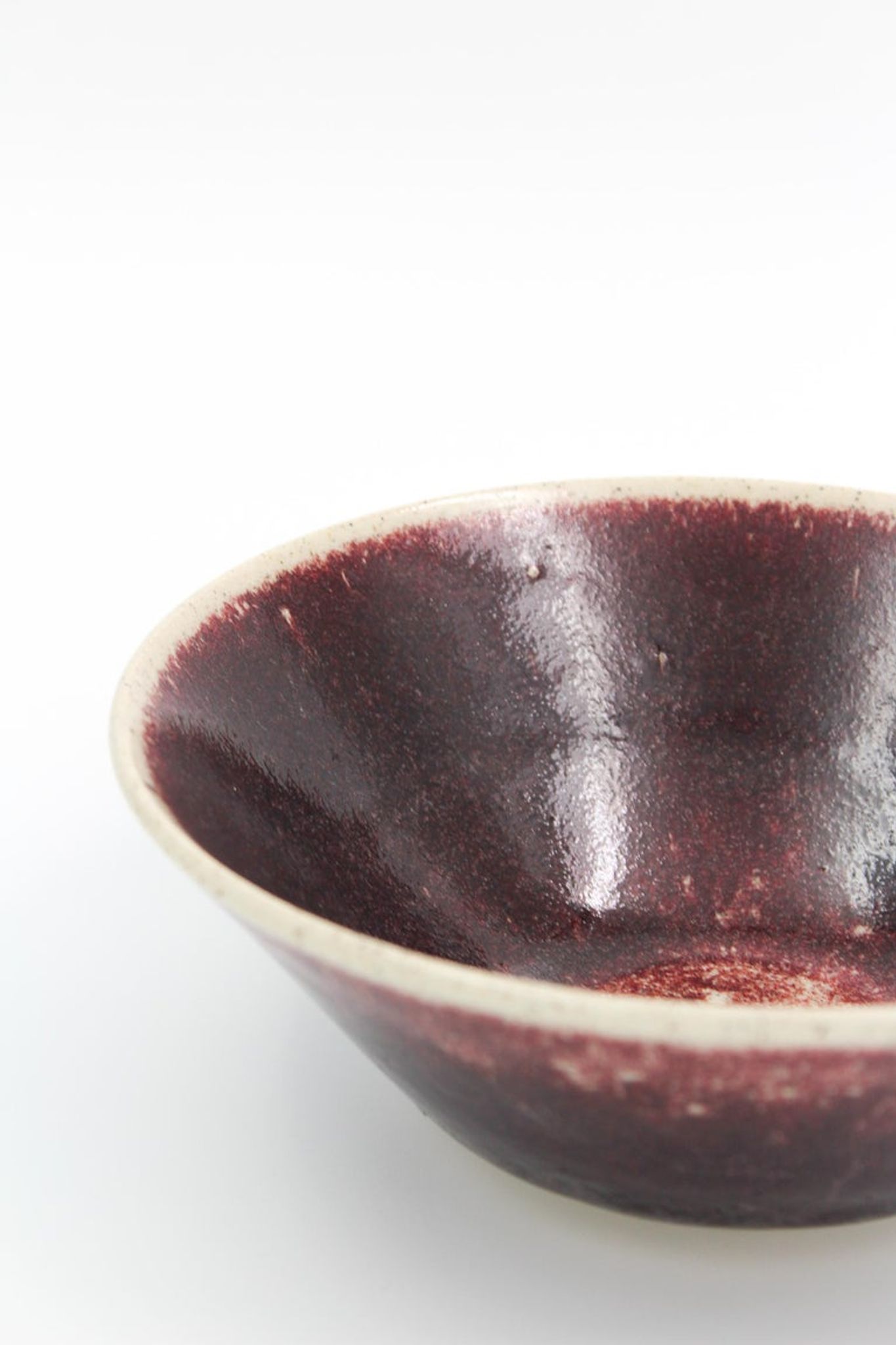 Ceramic bowl by Sven Hofverberg for Hunganus 1969