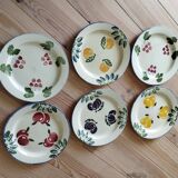 6 assiettes Poole England