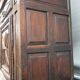 Louis XIII style two-piece recessed high wardrobe