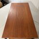Independent teak and black steel desk by Günter Renkel, 1960s.