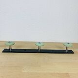 Wall coat rack with 3 hooks from the 1950s