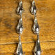 Whale-shaped stainless steel knife holder