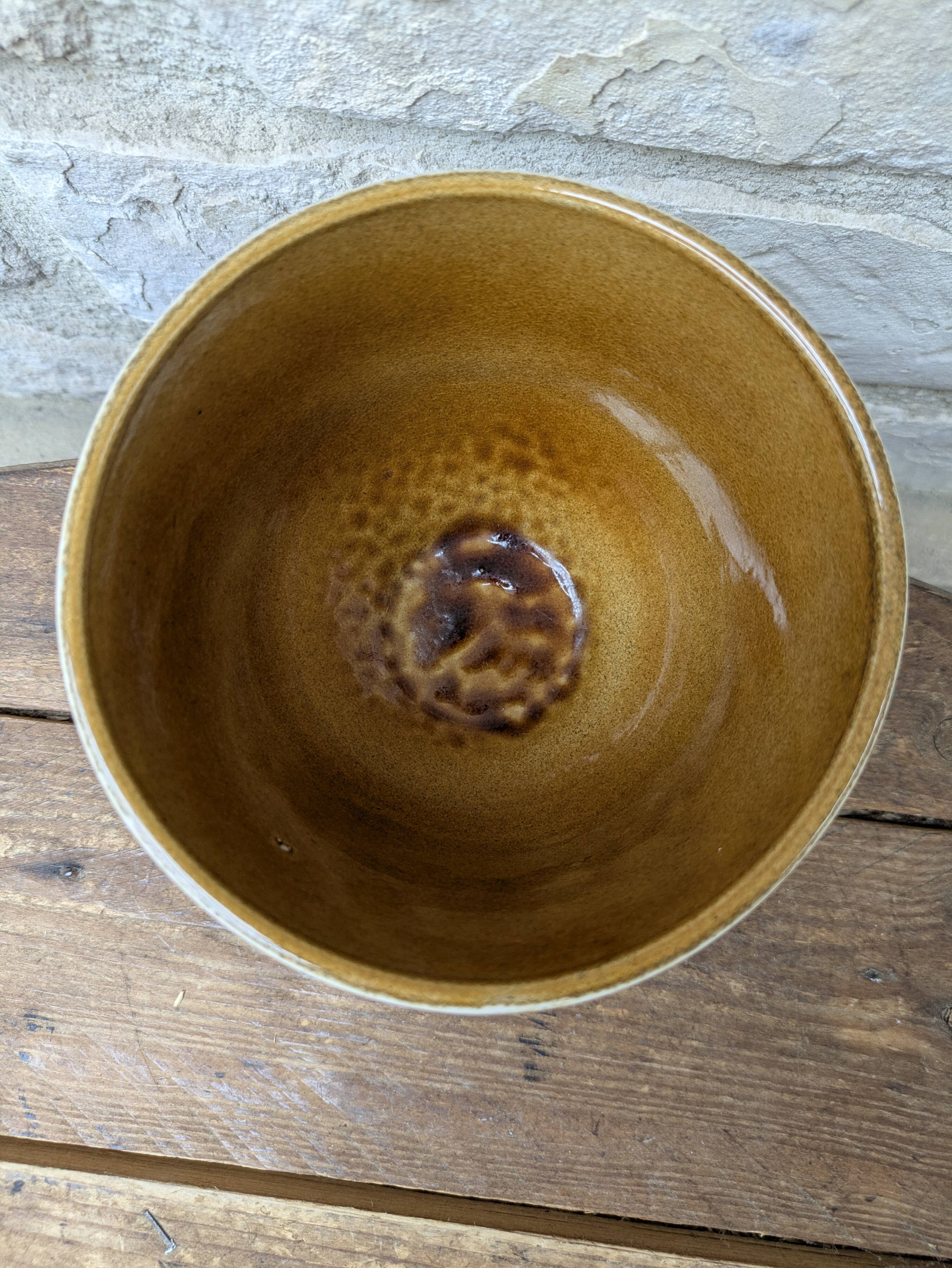 Vintage ceramic bowl West Germany Kera DB Höhr Dümbler & Breiden