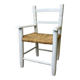 Chaise paillée enfant