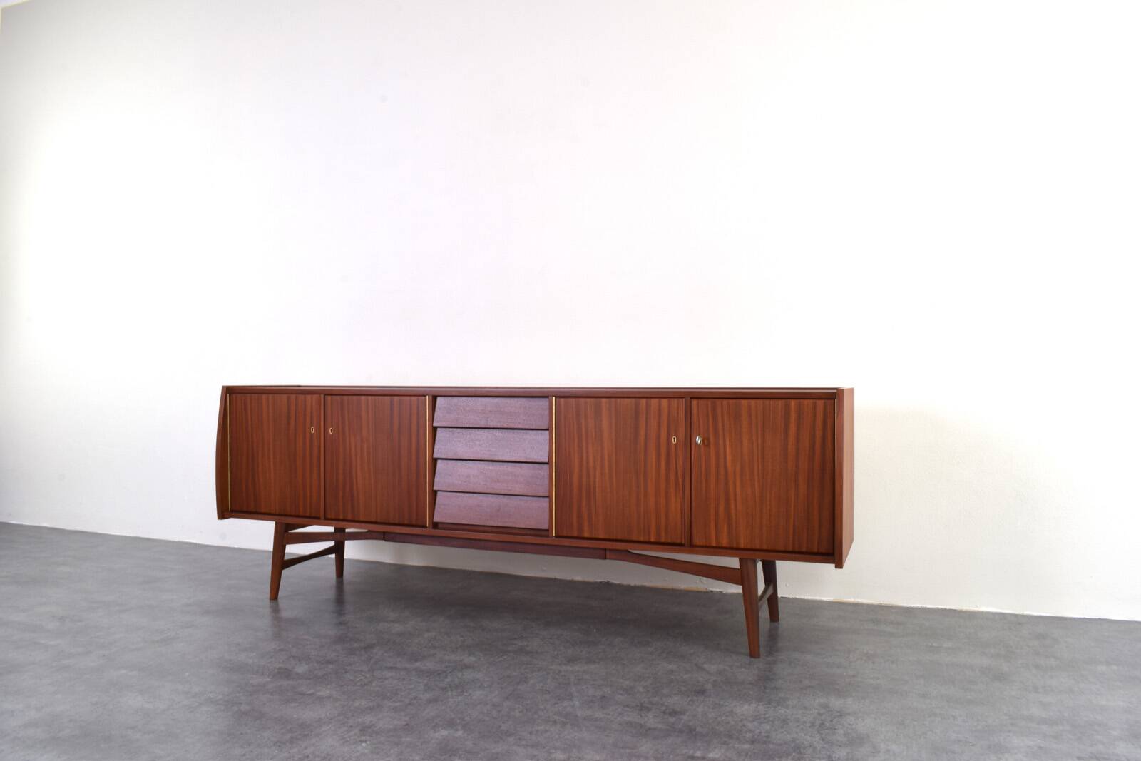 Mid-Century Danish Teak Sideboard, 1960s.