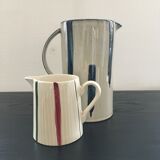 Scandinavian pitcher blue decor